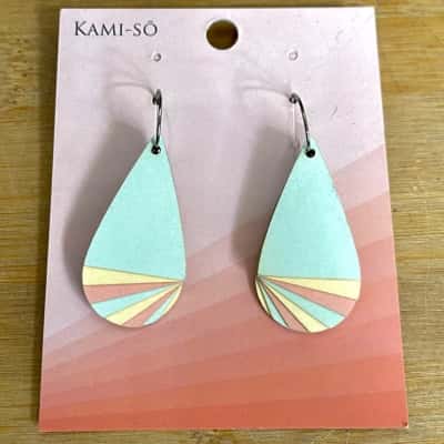 Kami-Sō Colourful Pastel Layered Earrings