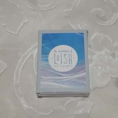 the sletch book of .lolsh. art in progress deck of cards