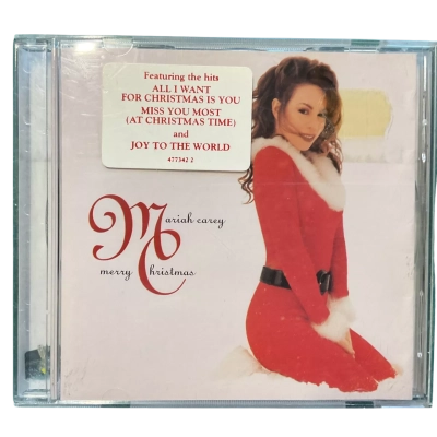 Vintage Mariah Carey Merry Christmas Album CD
