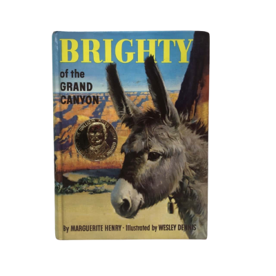Brighty of the Grand Canyon by Marguerite Henry Illustrated By Wesley Dennis (1980)