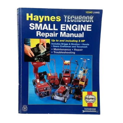 Vintage 1990 Haynes Small Engine Repair Manual (Tech book) 