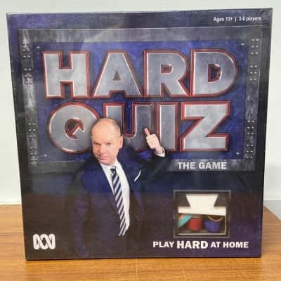Hard Quiz board game 
