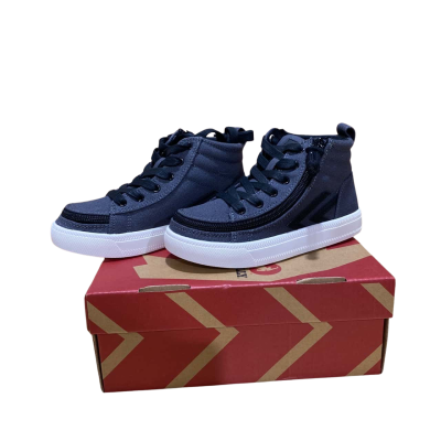 Billy Footwear Kids  Sneakers High Size US 12 Charcoal/ Black