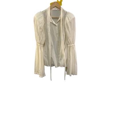 Sass & Bide Womens  Size 6 Button Up Top Cream 