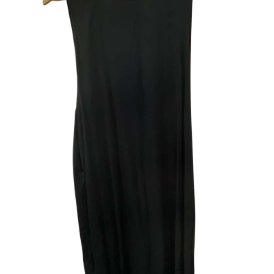Saba black viscose dress, Size 14