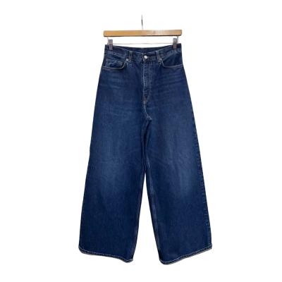 COS Womens  Size 26 Wide Leg Jeans Navy Blue 