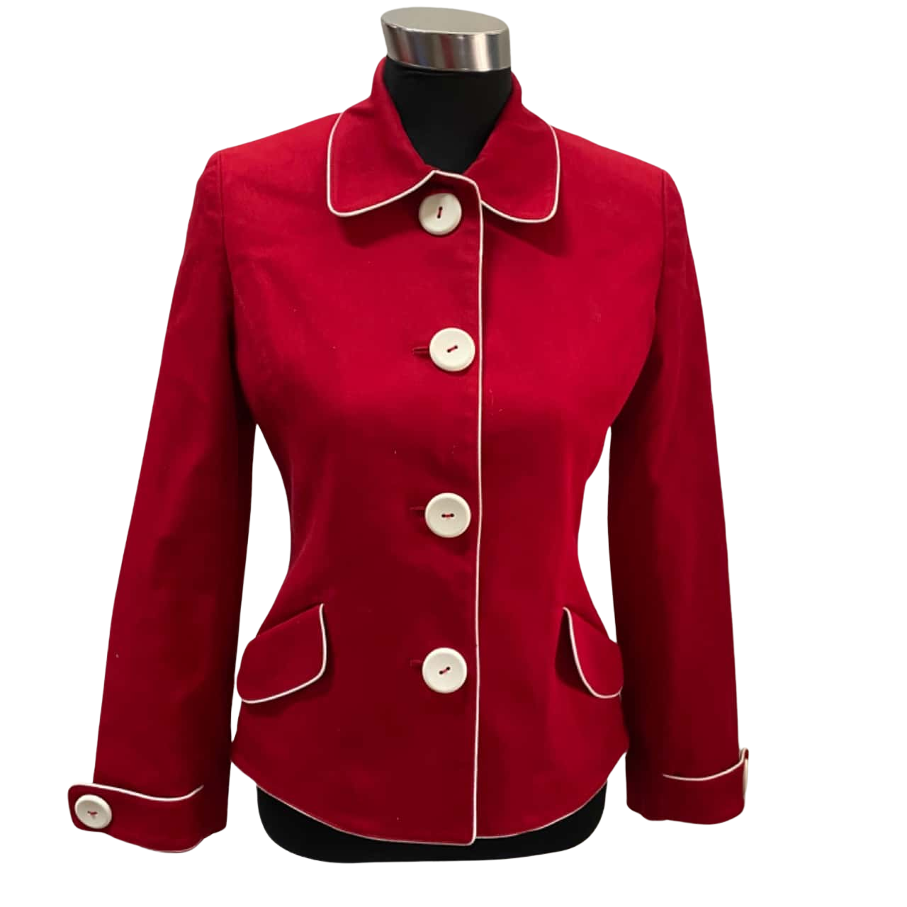 Red Slit Jacket