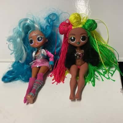 lol surprise dolls x 2 