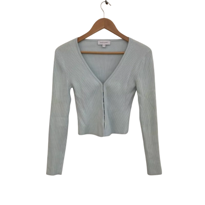 Witchery Womens  Size XS Long Sleeve Top Blue 