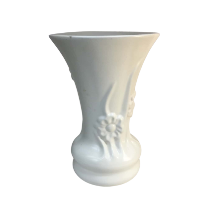 Van Biggle Art Pottery. Vase Approx 26cm high Flower Design