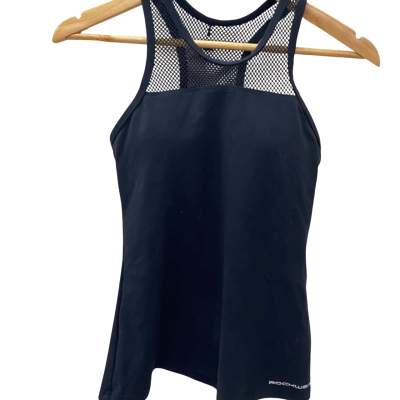 Rockwear Womens  Size 12 Singlet Top / Sports Top Black  
