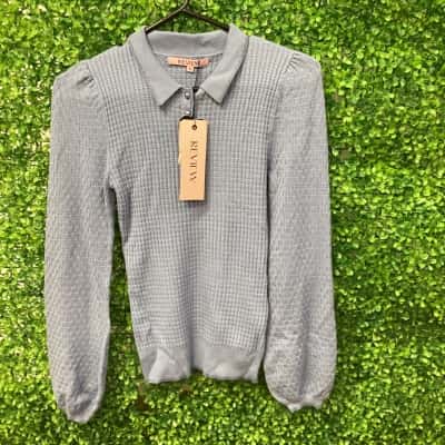Review Womens  Size 8 Jumper Blue 