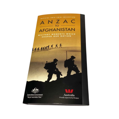 ANZAC to Afghanistan Offical Coin Collection 