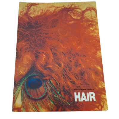 Hair Musical Theatre Program 1973