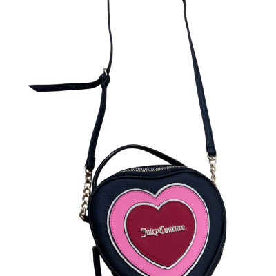 Juicy Couture Love Never Dies Heart Tote Crossbody Bag Valentine's Day 