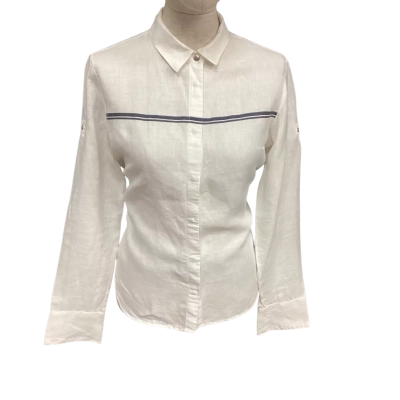 rag & bone Womens  Size XS Button Up Top White - With Roll Up Sleeves