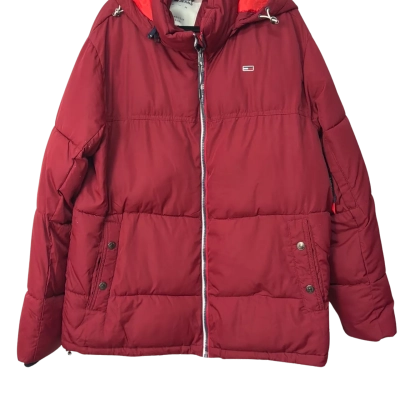 Tommy Hilfiger  Size XXL Puffer Jacket Maroon 