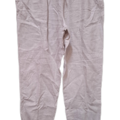 Halston Womens  Size L Casual Pants Beige 