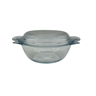 Pyrex Clear Glass Dish with Lid