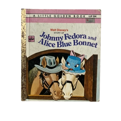 Walt Disney’s Story of Johnny Fedora and Alice Blue Bonnet Little Golden Books 1970