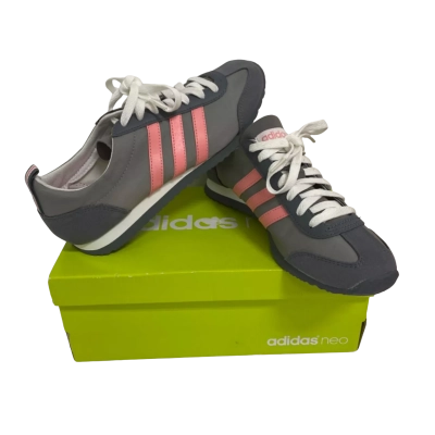 Adidas Neo Womens Size 6.5 Sneakers Pink 