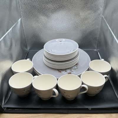 24 Piece Royal Doulton Frost Pine Set