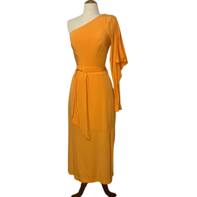 Sass & Bide Womens  Size 6 Cocktail Dress / Formal Dress / Off The Shoulder Dress Orange 