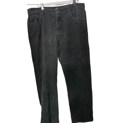 Rusty Mens  Size 36 Corduroy Pants Green 