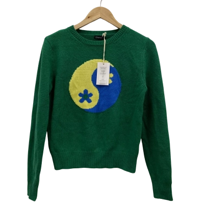 Ghanda Women's Size S Jumper Green RRP$60