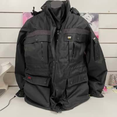 CAT Heavy Insulated Parka Jacket - Size XL (please read description)