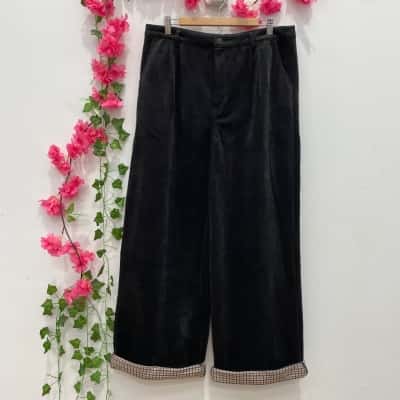 Black Friday Womens Snail Mail Pants Size 16 Black  