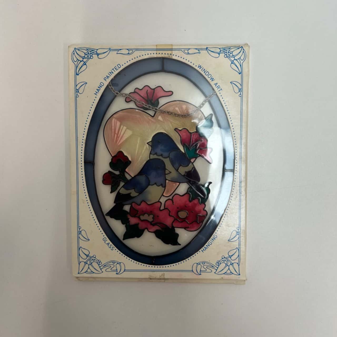 Joan Baker Hand painted window art