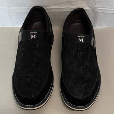 M Fashion Mens Shoes Size 45 Black  
