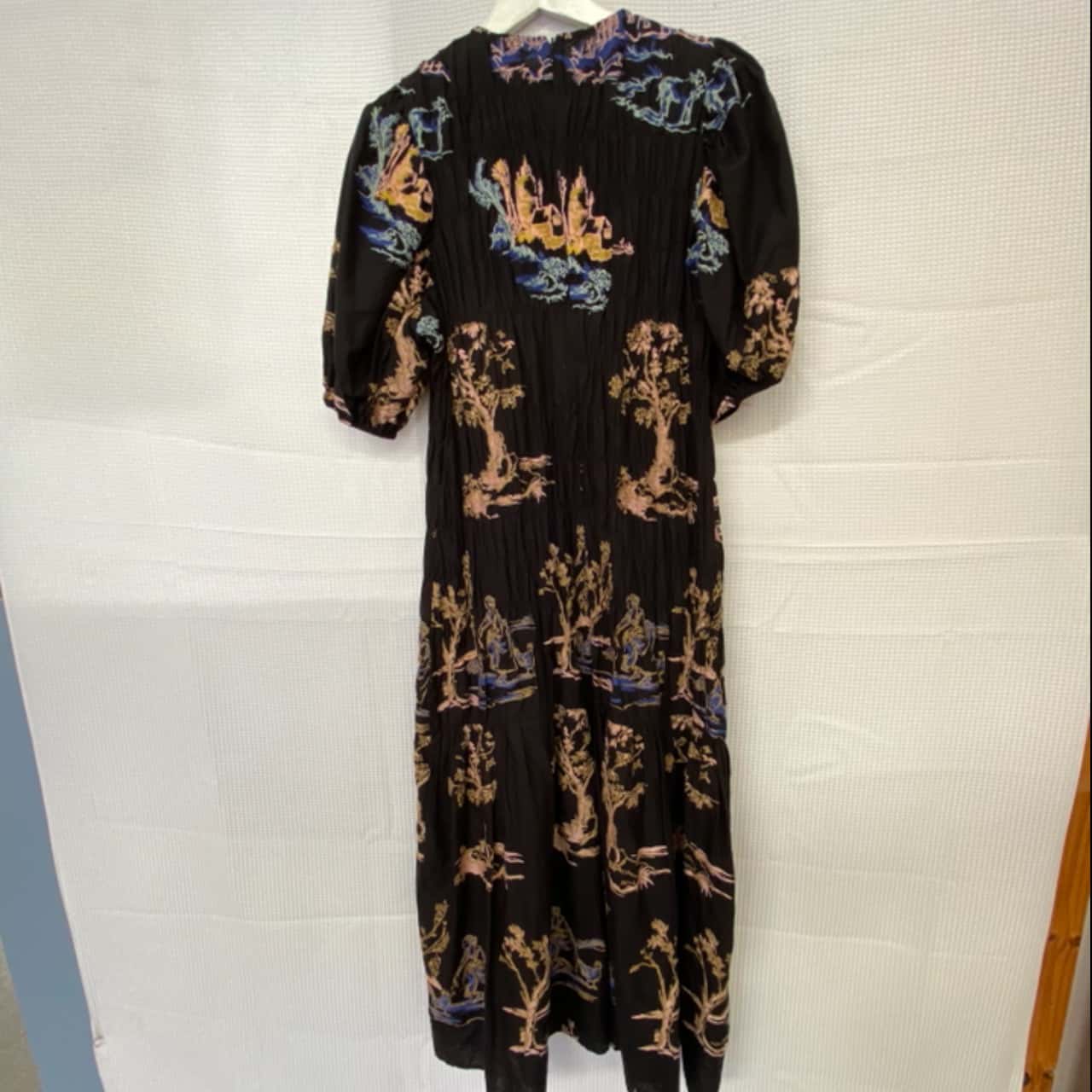 knee length dresses for ladies Silvermaple Collection Zara Mandarin Maxi Dress