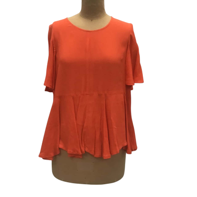 Mister Zimi Short Sleeve Top Size 10 Crimson