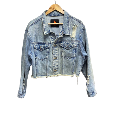 Avant - garde Mens  Size 1 Denim Short Jacket Blue 