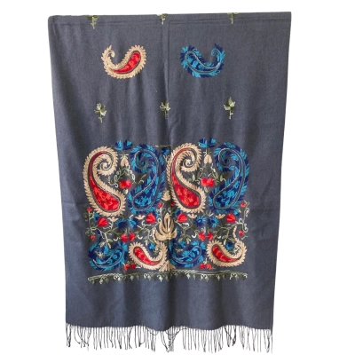  Womens Scarf Grey / Multicoloured 