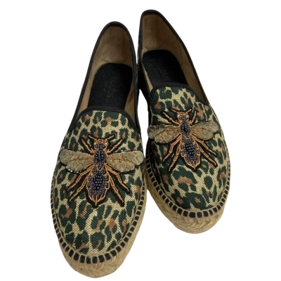 Hobbs Womens  Size 38 Espadrilles Animal print 