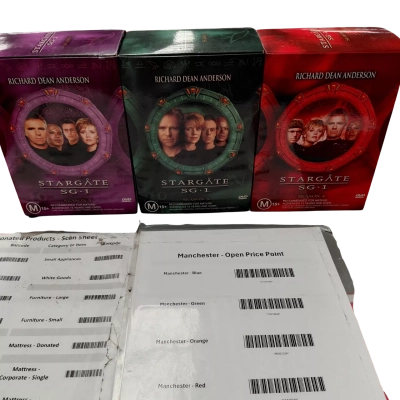Stargate SG1 Season 3,4,5