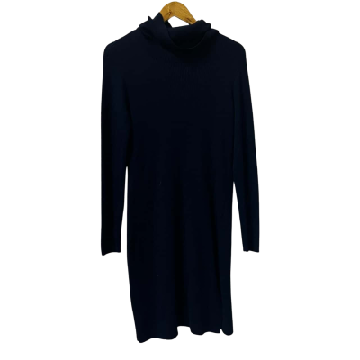 Basque Womens  Size 14 Casual Dress Navy Blue 