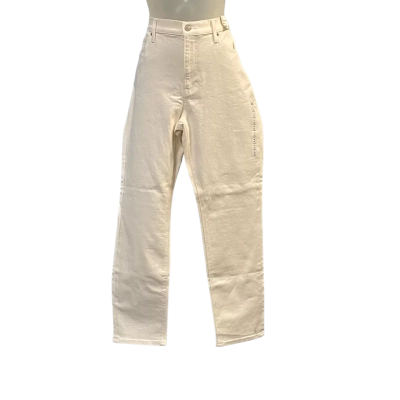 Uniqlo Womens Size 12/32 Slim Fit/Straight Leg Jeans Off White