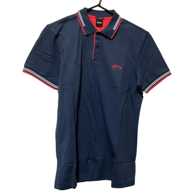 Boss Hugo Boss Kids  Size M Top  Navy Blue / Red 