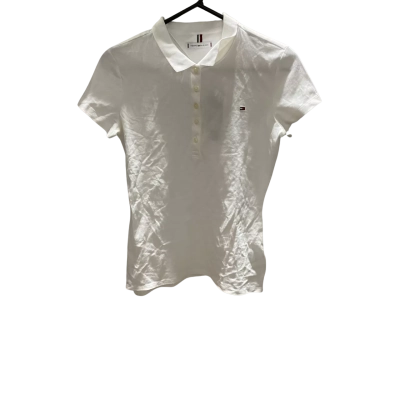Tommy Hilfiger Womens  Size S Polo Shirt White RRP $99.95