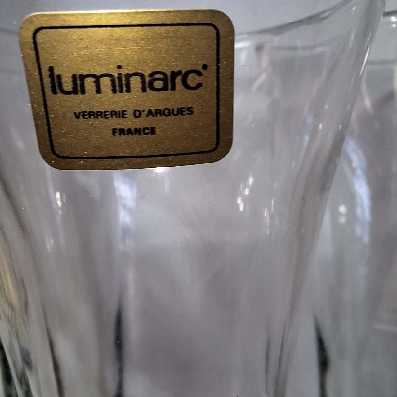 Luminarc glassware set of 4