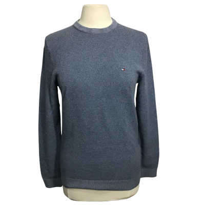 Tommy Hilfiger Men's 100% Cotton Crew Neck Jumper 