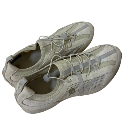 Rockport Womens Size 7 Trainers Cream / Grey 