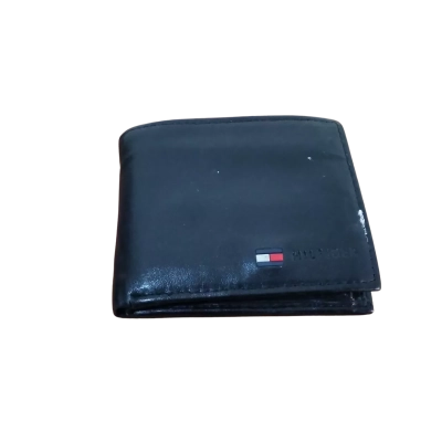 Tommy Hilfiger Men's Leather Wallet - Black
