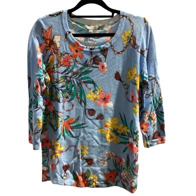  BNWT W.Lane Womens  Size XS Pullover Blue / Green / Orange / Pattern / Yellow RRP $79.99