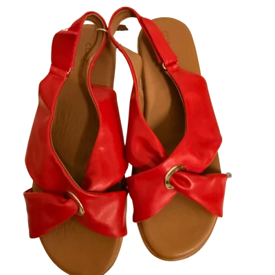  Womens CoraSol Size 11 Sandals Red 