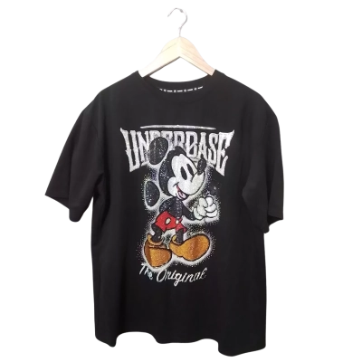  DJ & DK Womens Size L T-shirts Black 